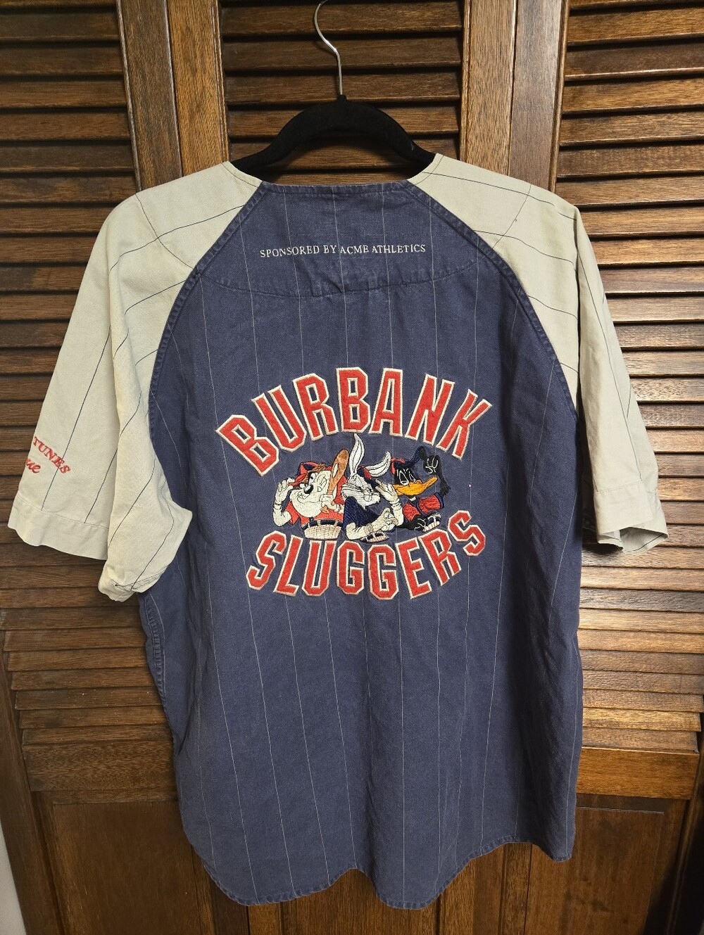 Vintage Looney Tunes Burbank Sluggers Jersey
